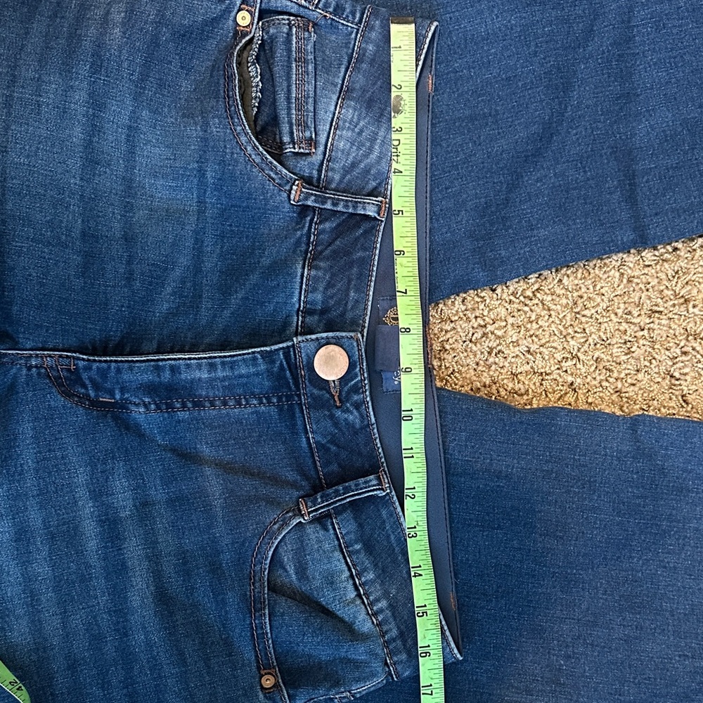 Democracy Medium Blue Wide Leg Jeans - Picture 5 of 6